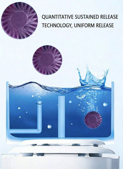 Automatic Toilet Cleaning Tablets (Lavender Scent)