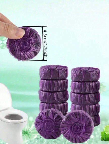 Automatic Toilet Cleaning Tablets (Lavender Scent)
