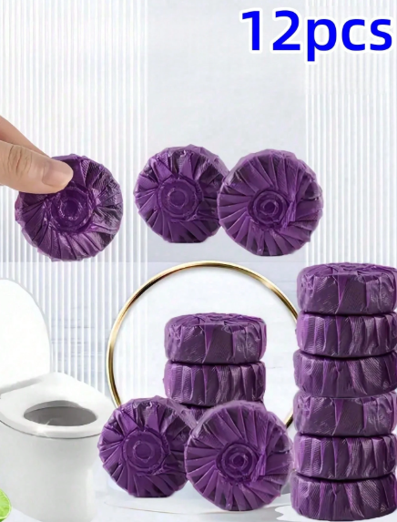 Automatic Toilet Cleaning Tablets (Lavender Scent)