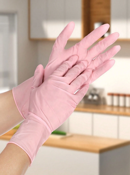 Black Disposable Nitrile Gloves (20/50/100 Pack)