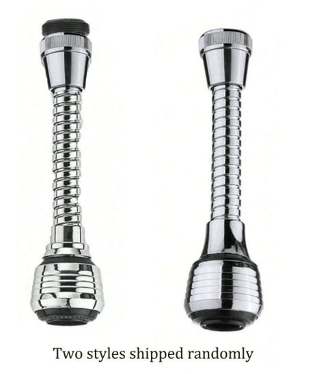 360° Rotating Faucet Extender with Water Saving Spray