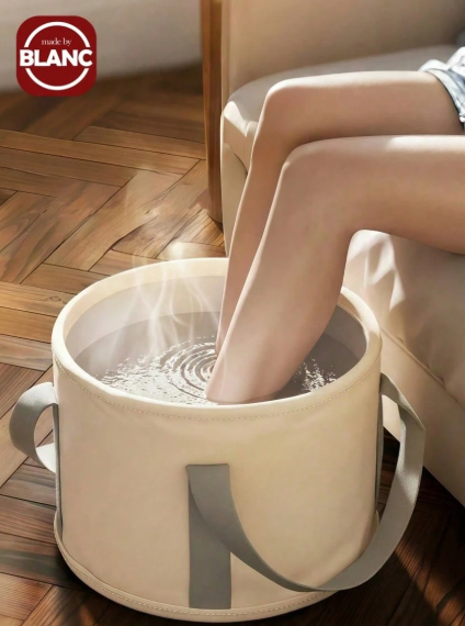 Foldable Portable Foot Spa Tub with Heat Insulation