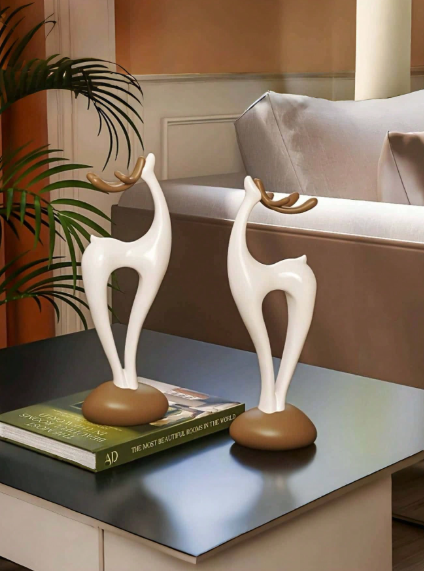 Modern Decorative Resin Stone Vase Set (3 Pieces)