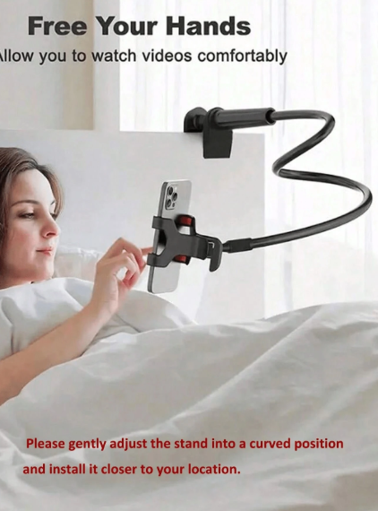 360° Adjustable Gooseneck Phone Holder Stand