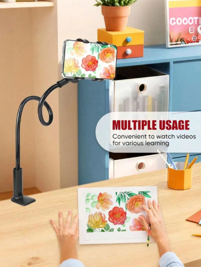 360° Adjustable Gooseneck Phone Holder Stand