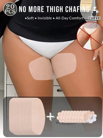 Anti-Chafing Thigh Protection Pads (20 Pieces)