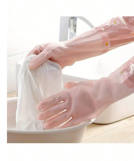 Long Sleeve Waterproof Cleaning Gloves