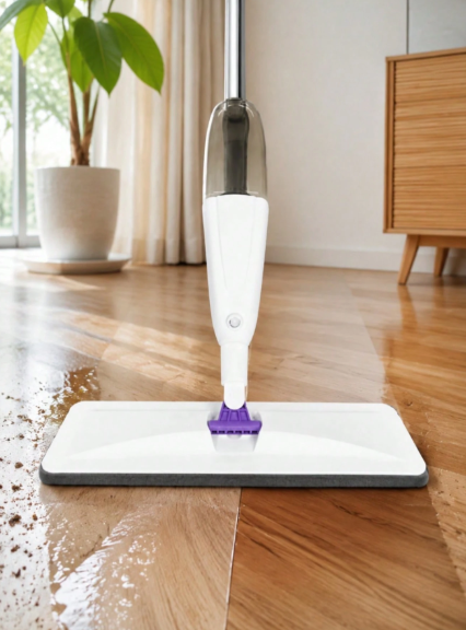Hands-Free Spray Mop with Refillable Water Tank