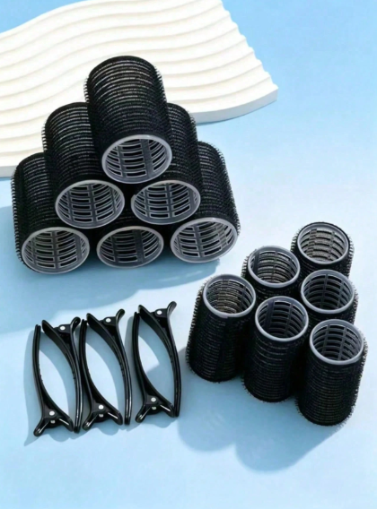 24-Piece Self-Grip Hair Roller Curling Set