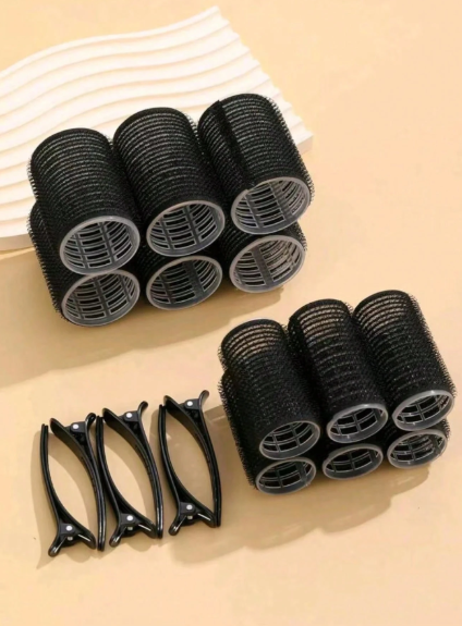 24-Piece Self-Grip Hair Roller Curling Set