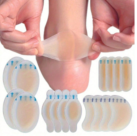 Hydrogel Anti-Blister Heel & Foot Protection Pads