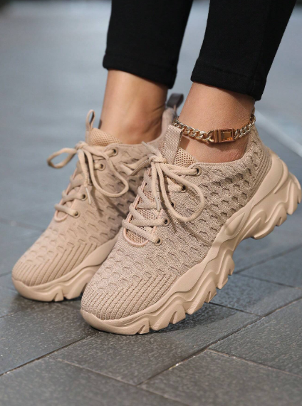 Women's Chunky Knit Running Sneakers