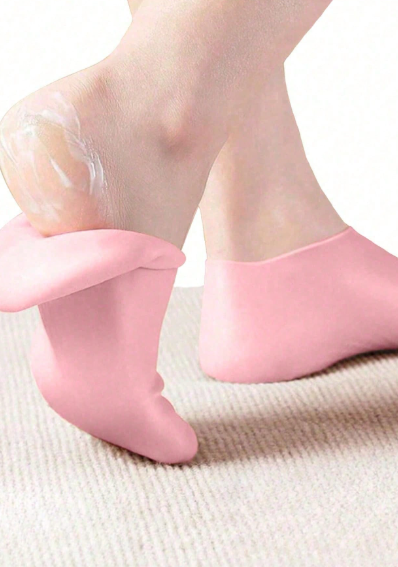 Silicone Gel Moisturizing Heel Socks